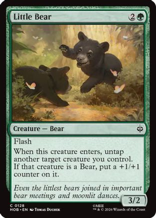 Little Bear (HOB-128) [The Hobbit] Foil MTG Single Wizards of the Coast