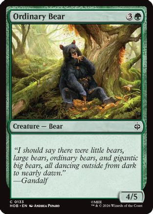 Ordinary Bear (HOB-133) [The Hobbit] MTG Single Wizards of the Coast