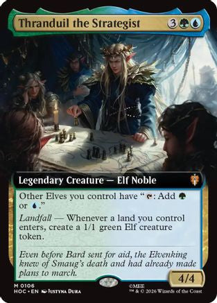 Thranduil the Strategist (HOC-106) [The Hobbit: Eternal-Legal] MTG Single Wizards of the Coast