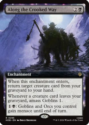 Along the Crooked Way (HOB-295) [The Hobbit] MTG Single Wizards of the Coast
