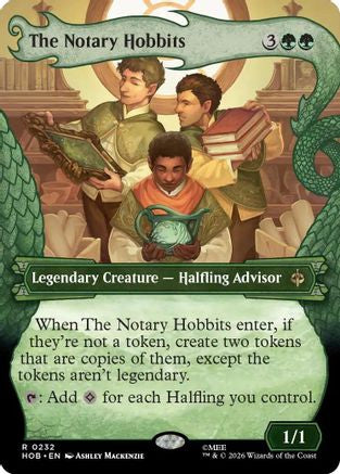 The Notary Hobbits (HOB-232) [The Hobbit] Foil MTG Single Wizards of the Coast