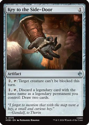 Key to the Side-Door (HOB-175) [The Hobbit] MTG Single Wizards of the Coast