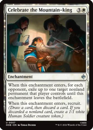 Celebrate the Mountain-king (HOB-007) [The Hobbit] MTG Single Wizards of the Coast