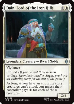 Dain, Lord of the Iron Hills (HOB-008) [The Hobbit] MTG Single Wizards of the Coast
