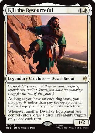 Kili the Resourceful (HOB-017) [The Hobbit] MTG Single Wizards of the Coast