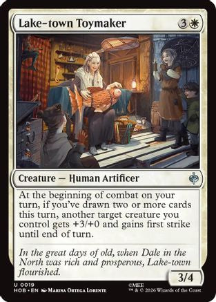 Lake-town Toymaker (HOB-019) [The Hobbit] Foil MTG Single Wizards of the Coast