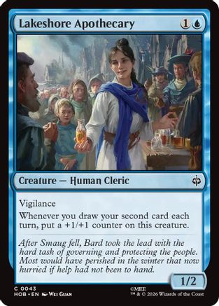 Lakeshore Apothecary (HOB-043) [The Hobbit] Foil MTG Single Wizards of the Coast