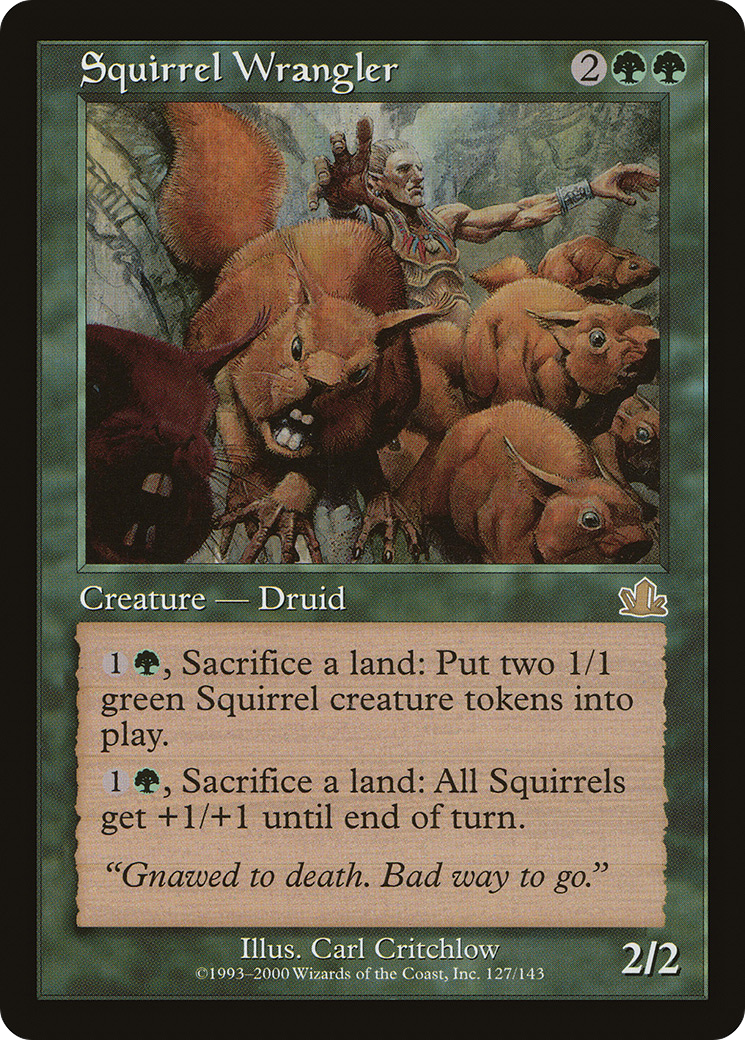 Squirrel Wrangler (PCY-127) [Prophecy] MTG Single Wizards of the Coast