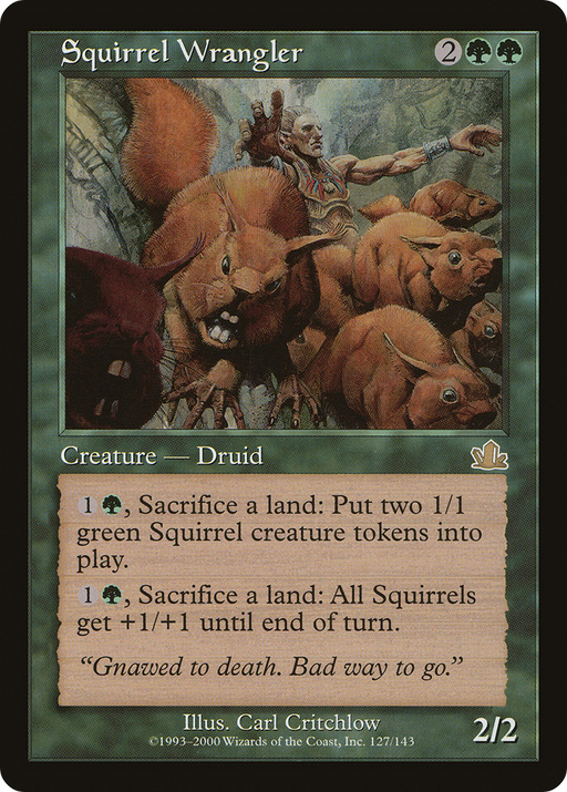 Squirrel Wrangler (PCY-127) [Prophecy] Foil MTG Single Wizards of the Coast
