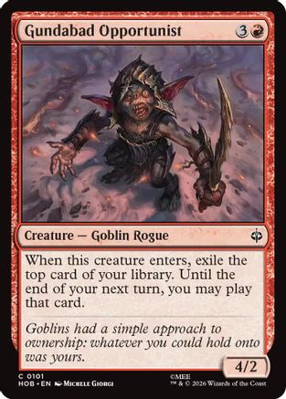 Gundabad Opportunist (HOB-101) [The Hobbit] MTG Single Wizards of the Coast