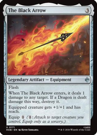 The Black Arrow (HOB-171) [The Hobbit] MTG Single Wizards of the Coast