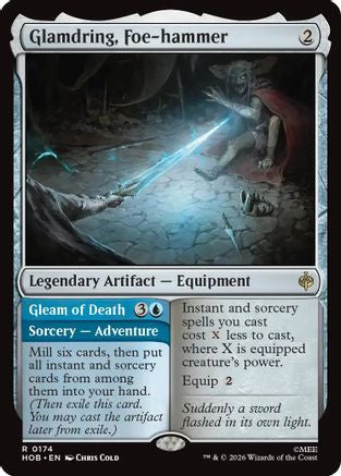 Glamdring, Foe-hammer (HOB-174) [The Hobbit] MTG Single Wizards of the Coast