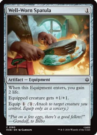Well-Worn Spatula (HOB-180) [The Hobbit] Foil MTG Single Wizards of the Coast