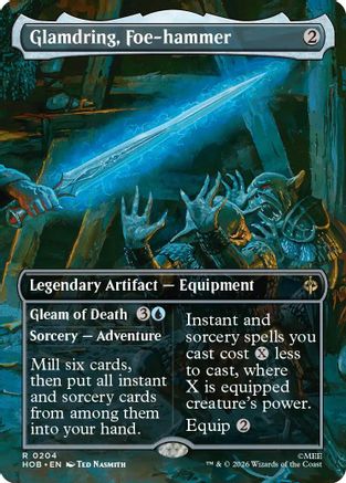 Glamdring, Foe-hammer (HOB-204) [The Hobbit] MTG Single Wizards of the Coast
