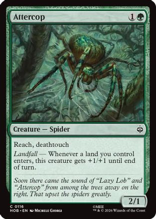 Attercop (HOB-116) [The Hobbit] Foil MTG Single Wizards of the Coast