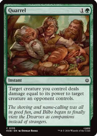 Quarrel (HOB-135) [The Hobbit] MTG Single Wizards of the Coast