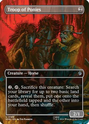 Troop of Ponies (HOB-199) [The Hobbit] MTG Single Wizards of the Coast