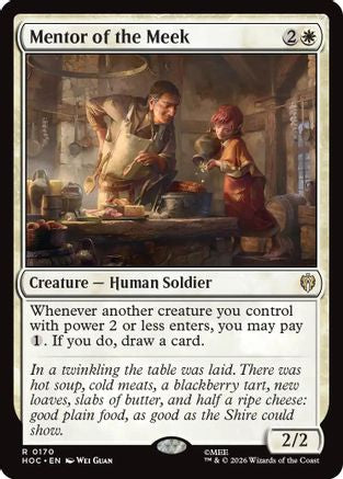Mentor of the Meek (HOC-170) [The Hobbit: Eternal-Legal] MTG Single Wizards of the Coast