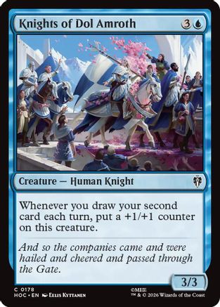 Knights of Dol Amroth (HOC-178) [The Hobbit: Eternal-Legal] MTG Single Wizards of the Coast