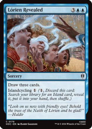 Lorien Revealed (HOC-179) [The Hobbit: Eternal-Legal] MTG Single Wizards of the Coast