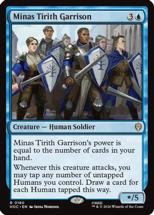 Minas Tirith Garrison (HOC-180) [The Hobbit: Eternal-Legal] MTG Single Wizards of the Coast