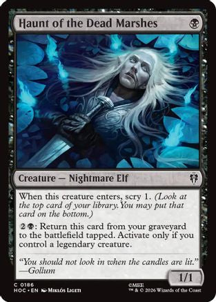 Haunt of the Dead Marshes (HOC-186) [The Hobbit: Eternal-Legal] MTG Single Wizards of the Coast