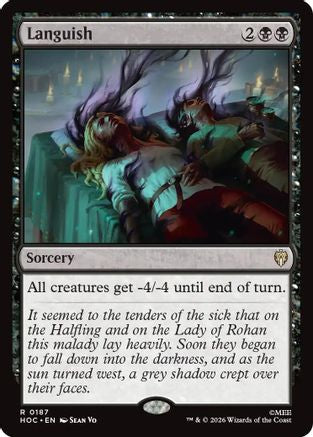 Languish (HOC-187) [The Hobbit: Eternal-Legal] MTG Single Wizards of the Coast