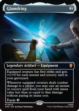 Glamdring (HOC-042) [The Hobbit: Eternal-Legal] Foil MTG Single Wizards of the Coast