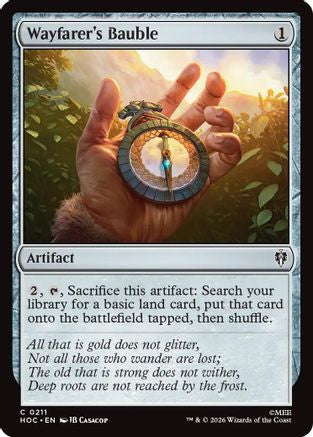 Wayfarer's Bauble (HOC-211) [The Hobbit: Eternal-Legal] MTG Single Wizards of the Coast