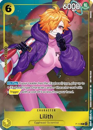 Lilith (Event Pack Vol. 9) (P-118) [One Piece Promotion Cards] Foil One Piece Single Bandai
