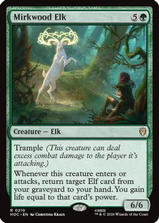 Mirkwood Elk (HOC-210) [The Hobbit: Eternal-Legal] MTG Single Wizards of the Coast