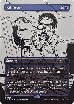 Fabricate (7121) (SLD-7121) [Secret Lair] Drop Series MTG Single Wizards of the Coast