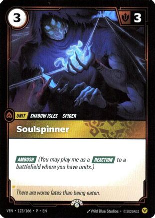 Soulspinner (123/166) [Riftbound Organized Play Promotional Cards] Foil Riftbound Singles Riot Games