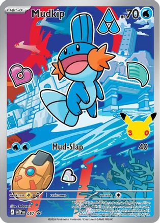 Mudkip -  057 57 Holofoil [First Partner Collection 2026]