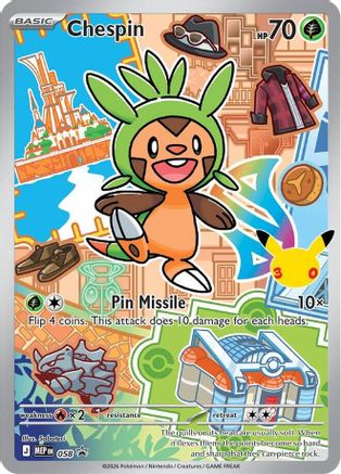 Chespin -  058 58 Holofoil [First Partner Collection 2026]
