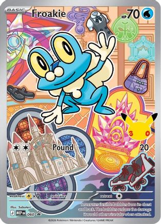 Froakie -  060 60 Holofoil [First Partner Collection 2026]