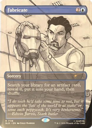 Fabricate (7118) (SLD-7118) [Secret Lair] Drop Series MTG Single Wizards of the Coast