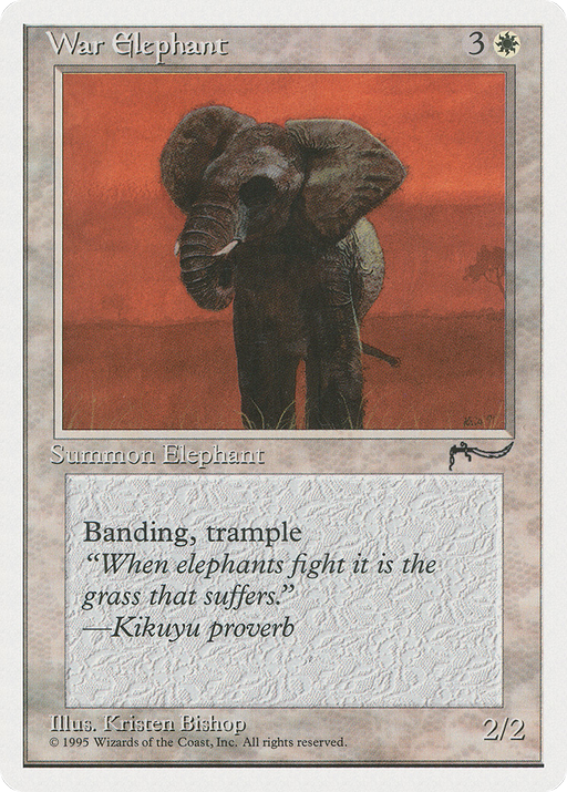 War Elephant (CHR-013) [Chronicles] MTG Single Wizards of the Coast