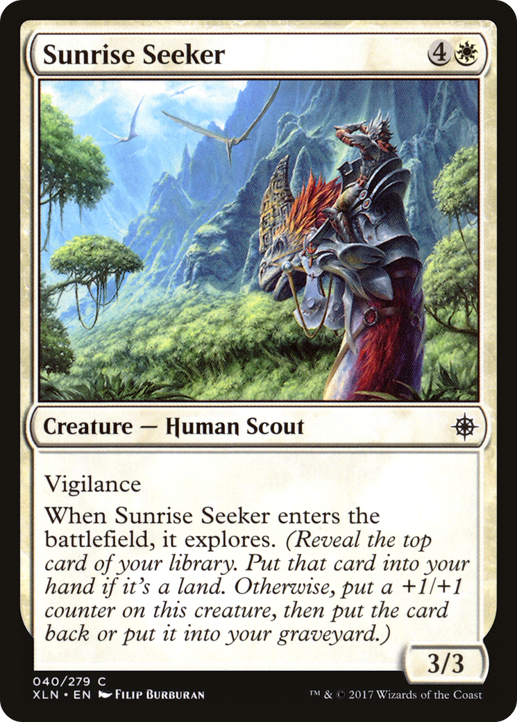 Sunrise Seeker (XLN-040) [Ixalan] Foil MTG Single Wizards of the Coast