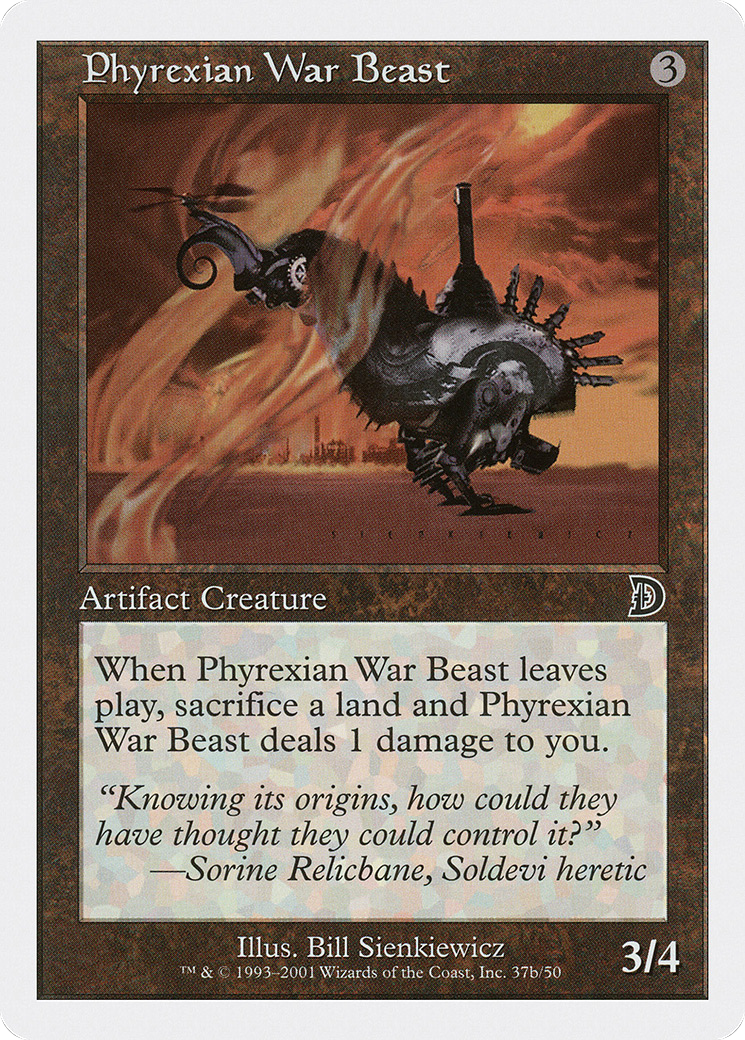 Phyrexian War Beast (DKM-37B) [Misc] Deckmasters MTG Single Wizards of the Coast