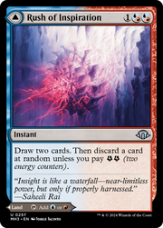 Rush of Inspiration (MH3-257) [Modern Horizons 3] Foil MTG Single Modern Horizons 3