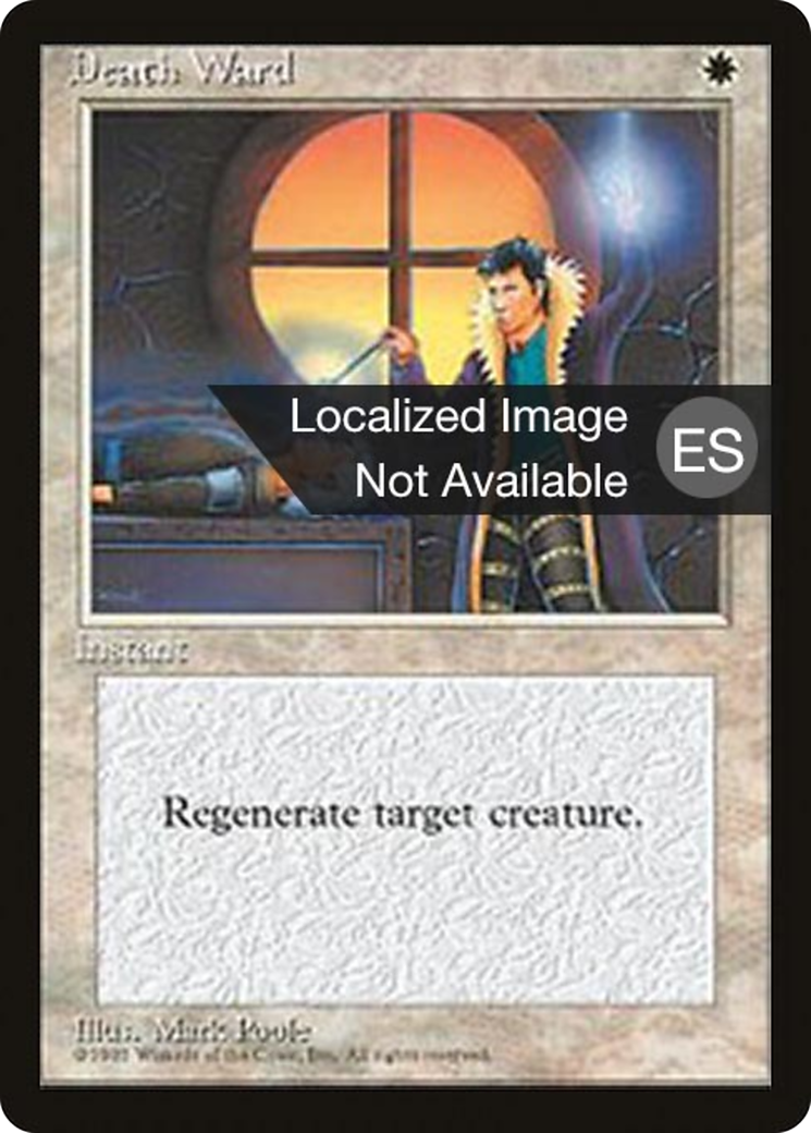 Death Ward (4BB-021) [Fourth Edition Foreign Black Border] MTG Single Wizards of the Coast