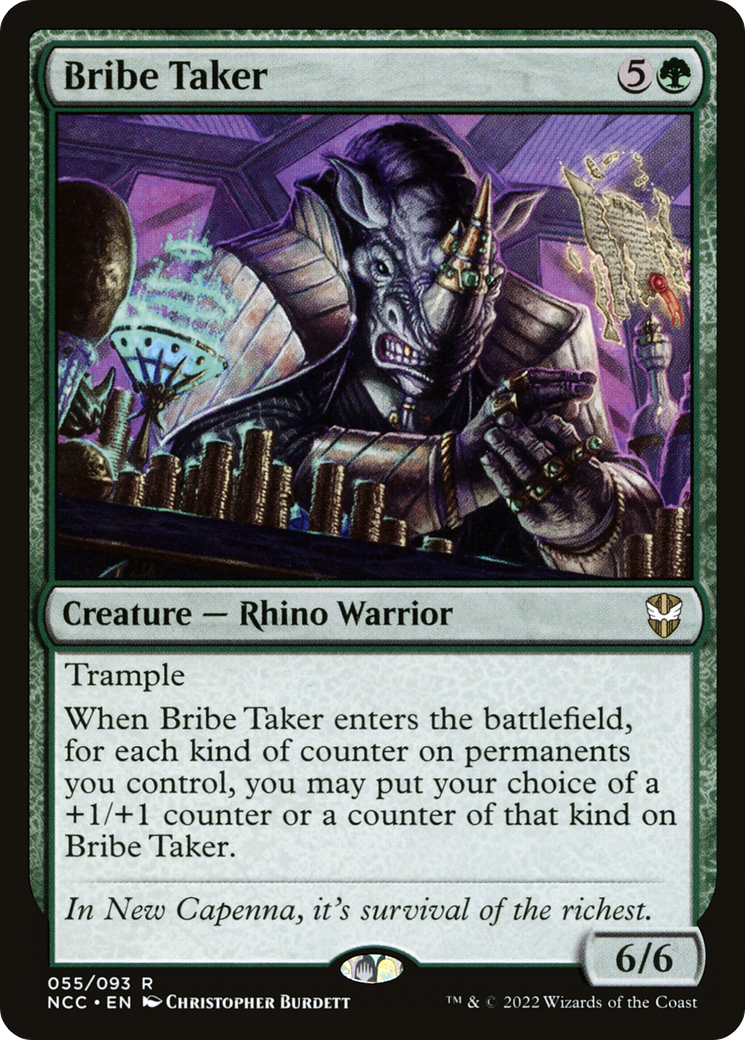 Bribe Taker (NCC-055) [New Capenna Commander] MTG Single Wizards of the Coast