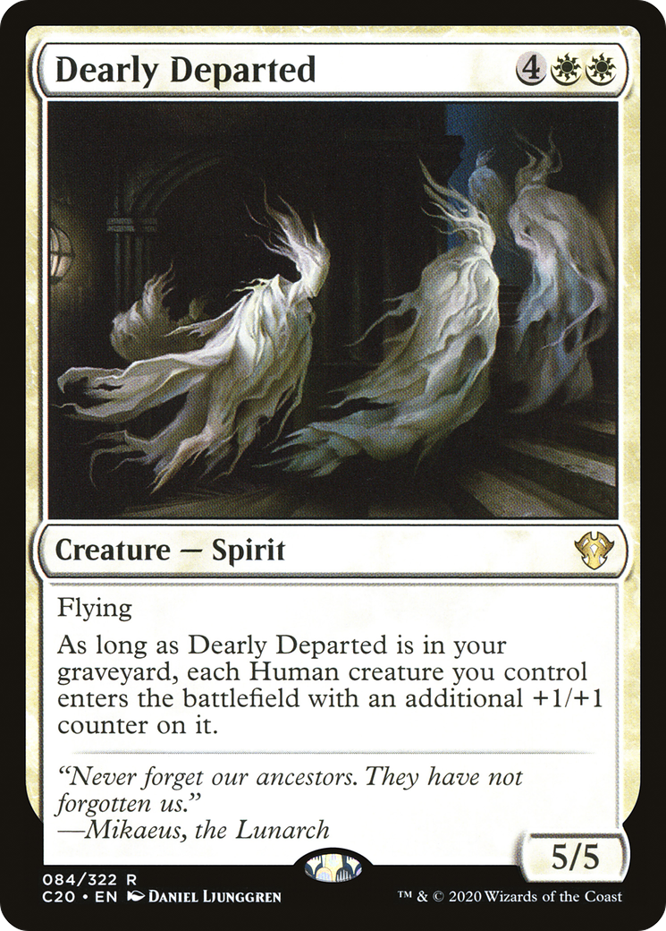 Dearly Departed (C20-084) [Commander 2020] MTG Single Wizards of the Coast