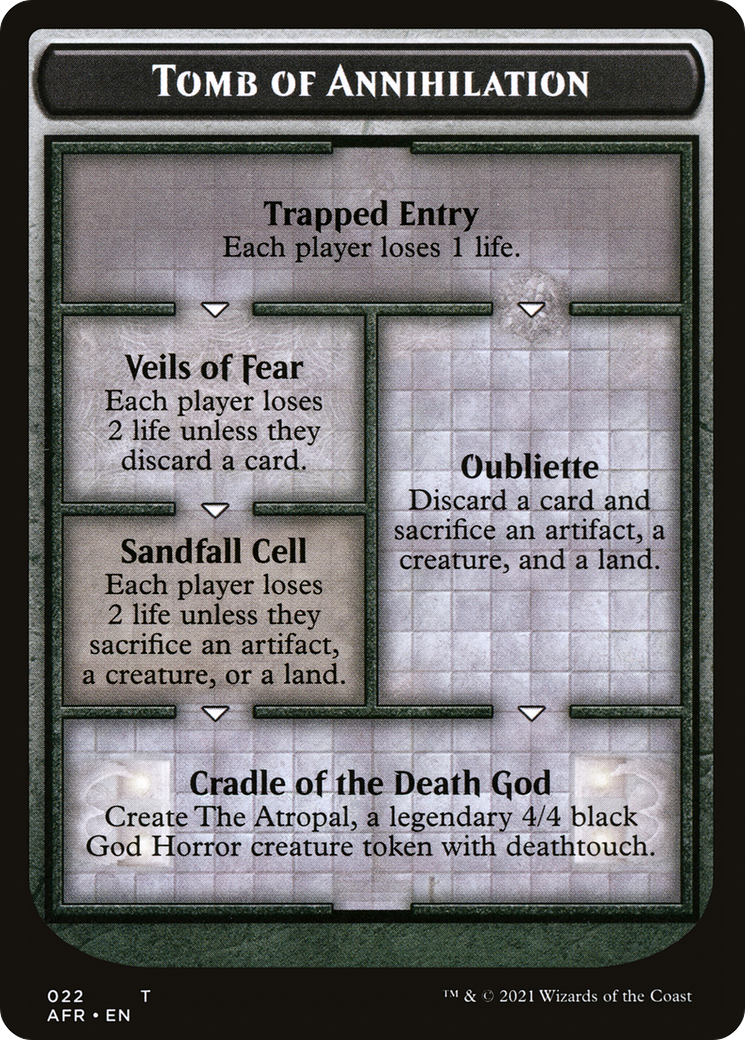 Tomb of Annihilation (TAFR-022) [Tokens] Adventures in the Forgotten Realms Tokens MTG Single Wizards of the Coast