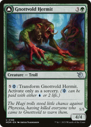 Gnottvold Hermit // Chrome Host Hulk (MOM-188) [March of the Machine] Foil MTG Single Wizards of the Coast