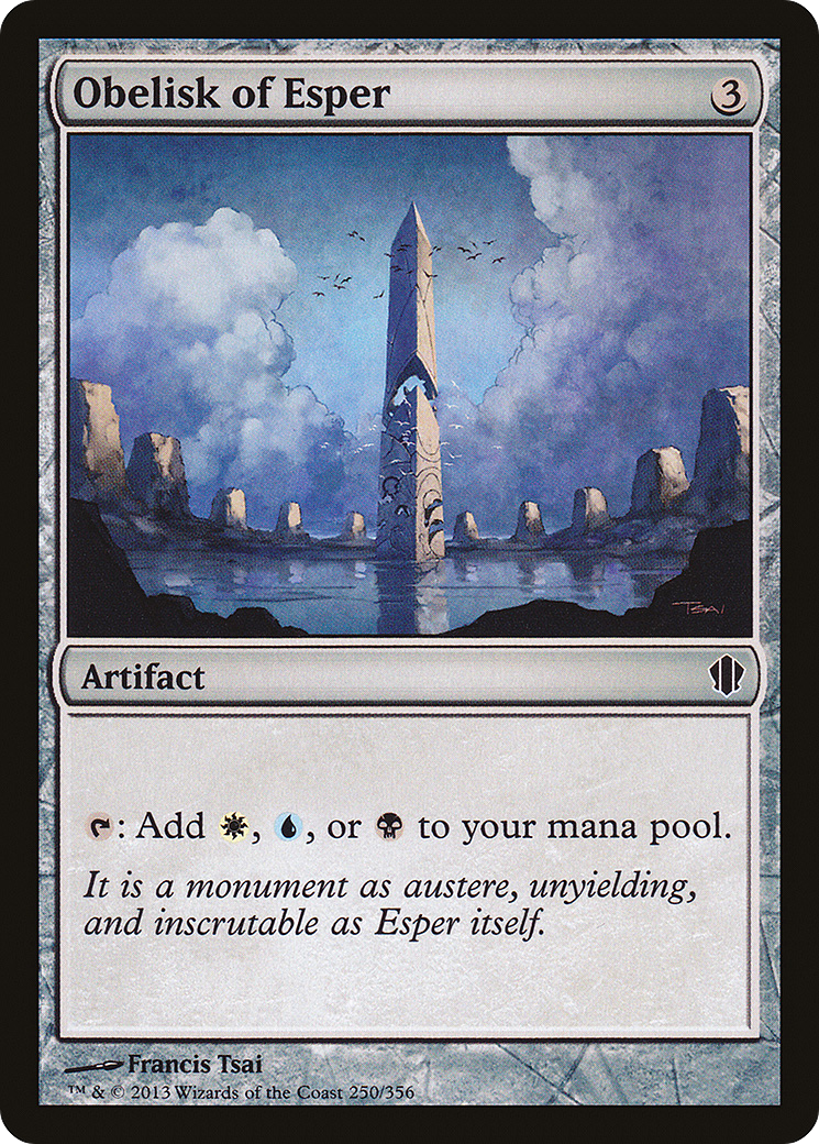 Obelisk of Esper (C13-250) [Commander 2013] MTG Single Wizards of the Coast