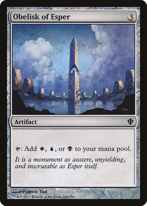 Obelisk of Esper (C13-250) [Commander 2013] MTG Single Wizards of the Coast