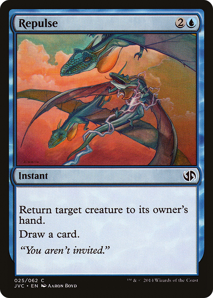Repulse (DD3-025) [Misc] Duel Decks Anthology: Jace vs. Chandra MTG Single Wizards of the Coast