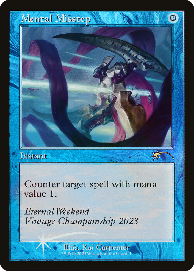 Mental Misstep (UMP-2023A) [Misc] Eternal Weekend Foil MTG Single Wizards of the Coast